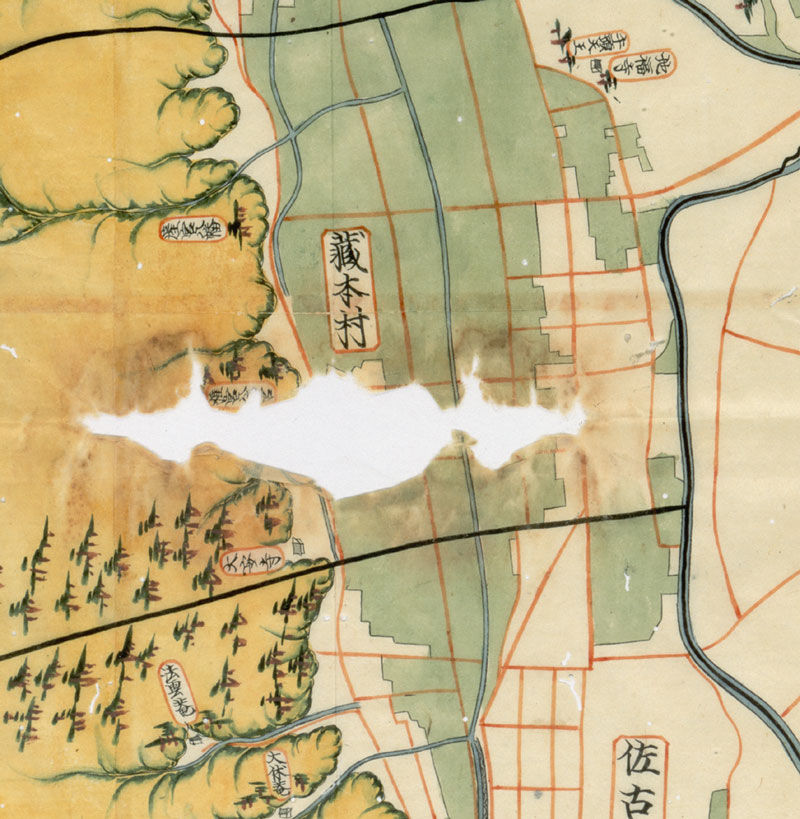 徳島及周辺絵図