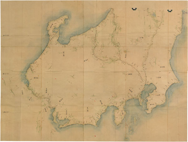 輿 全 日本 沿海 図 地 大 西暦1821年